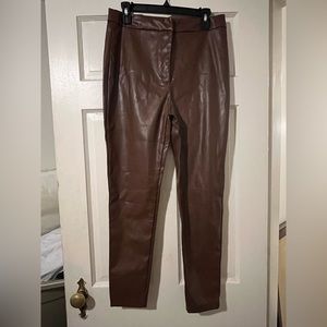 Faux Leather Pants